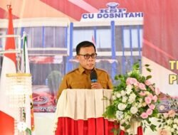 Bupati Tapteng Masinton Pasaribu Buka RAT Koperasi CU Dosnitahi Pinangsori Tahun Buku 2024