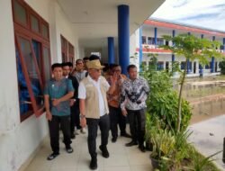Halaman Banjir, Toilet Kotor dan Bau, Bupati Masinton Pasaribu Segera Evaluasi Kinerja Kepala SMPN 1 Barus