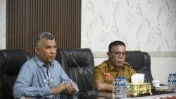 Bupati Tapteng Masinton Pasaribu Terima Kunjungan Rektor Unimal