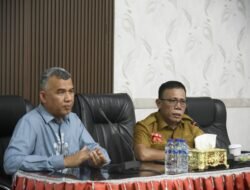 Bupati Tapteng Masinton Pasaribu Terima Kunjungan Rektor Unimal