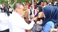 Bupati Tapteng Masinton Pasaribu: Imunisasi Itu Aman, Halal dan Penting untuk Kesehatan Anak